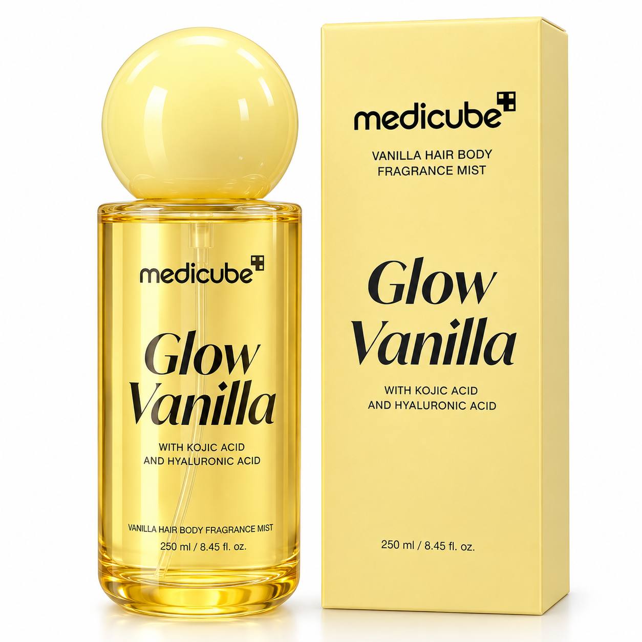 میست خوشبو کننده مو و بدن مدی کیوب Glow Vanilla